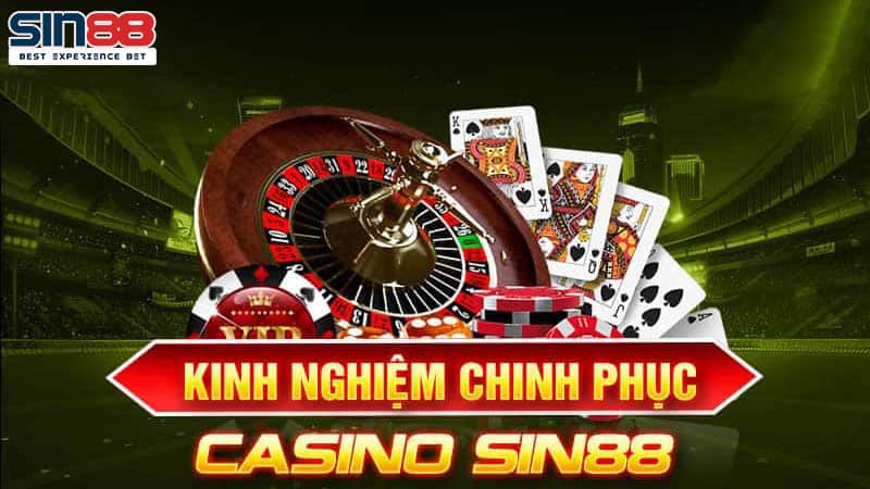 Tại casino Sin88, anh em có thể được trải nghiệm rất nhiều sản phẩm cược trực tuyến